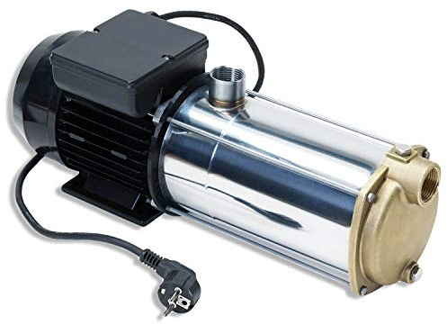 HAUSWASSERWERK HAUSWASSERAUTOMAT SELBSTANSAUGENDE KREISELPUMPE PUMPE INNO-TEC 1000 - LEISE ENERGIESPARSAME EDELSTAHL-Pumpe für Klarwasser zur Hauswasser
