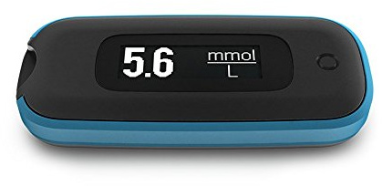 WaveSense JAZZ Wireless Blood Glucose Meter Kit from AgaMatrix - mmol/l only