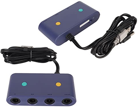 per Adattatore per Controller, Convertitore per Controller di Gioco 3 in 1 per Switch per WiiU PC USB e per OS X con Controller GC o Wireless per Controller GC
