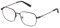 FILA GEOMETRIC Edelstahl Brillen in Matt Gun Metal für Unisex, Brille mit Sehstärke, optional mit Sonnenbrillen tönung oder Blaulichtfilter (Modell VFI544L)