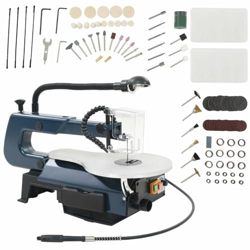 Rantry Set Sega a Scorrimento 108 pz 125 W 252 mm, Mobili per Casa Interno Esterno Soggiorno Camera da Letto Decorazione da Mobili Camera