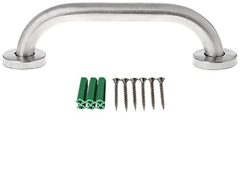 Barra de agarre para baño, barra de agarre para baño, ducha, bañera, agarre de mano de acero inoxidable, barra de apoyo de seguridad para inodoro, ayuda para discapacitados, mango de barra de agarre