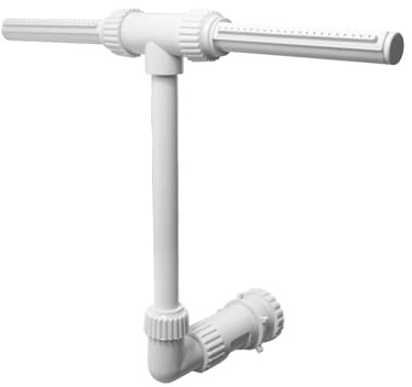 Fontana da piscina per piscine fuori terra e interrate, regolabile a 360°, a doppio spruzzo, spruzzatore a cascata, per piscina, spa, fontana, accessori per rinfrescare e rilassarsi