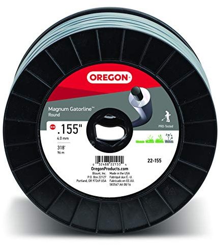Oregon 22-155 Magnum Gatorline Round Trimmer Line .155-Inch by 320-Foot
