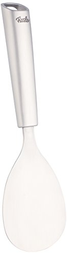 Fissler Q! / Edelstahl-Reisspachtel (24.5x8x6cm) Reis-Löffel, Portionierer - spülmaschinengeeignet