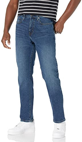 Amazon Essentials Men's Relaxed-Fit Stretch Jean (Available in Big & Tall) - Discontinued Colours