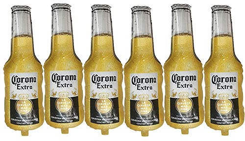 6PCS huge Corona Beer bottle Balloons.beer party decoration for man.corona beer balloon for birthday party decorations.thday part