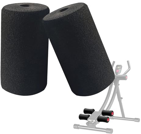 ZYNCUE 2 Stück Schaumstoff für hantelbank, 160mm 135mm Ersatz-Fitness-Schaumstoff-Beinrollen-Set Ersatzrollen für Fitnessgeräte, Schwamm Gummi Schaumstoffrollen-2PCS 160MM