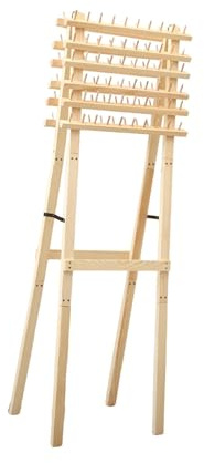 harayaa Support de tressage de cheveux, support de tresse en bois, présentoir de support d'extension de cheveux pour Extension, Design, accessoires de cheveux