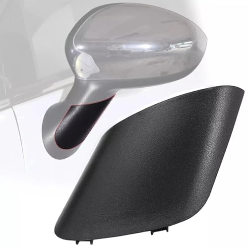 FiTspi Cache-tige de rétroviseur extérieur pour Fiat Grande Punto, cache-vis de rétroviseur extérieur, référence OE 735596884 735539385, cache-rétroviseur latéral automatique (côté conducteur gauche)