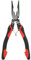 Respicefinem Compound Action Cutting Pliers Labor Saving and Powerful for Cutting Iron Wire Steel and Other Hard Materials Made of Steel (Long Nose Plier)