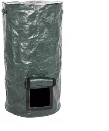 Cestino per compost per materiali organici per creare fertilizzanti nutrienti da giardino denso (verde 35 x 60 cm)