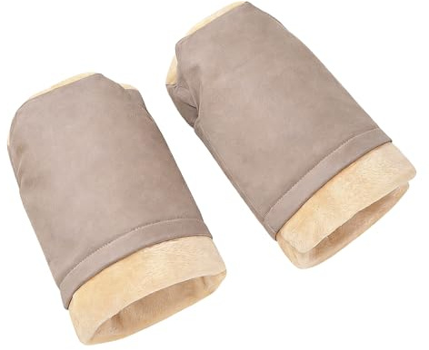Gants de poussette,Accessoires de pièces de randonnée en doublure polaire résistant au froid - Mitaines résistantes au gel pour poignées,Pour parents et soignants Randonnée en plein air Voyage