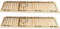 Coemo 2 x 7-Zonen Lattenrost 90 x 200 cm starr Härtegrad einstellbar aus Holz