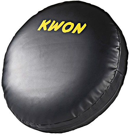 Kwon Coaching Mitt rund, schwarz