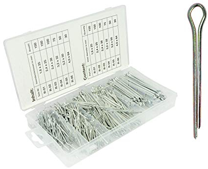 555 tlg Splint Sortiment Sicherungsstifte Splinte set Sicherungssplint Sicherung