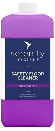 Antibacterial Safety Floor Cleaner Concentrate - Floor Cleaning Machines or Mopping - Up to 250 Litres from 1 Bottle - Pet Safe Neutralises Odours & Sanitises Hard Flooring 1 l (Pack of 1)