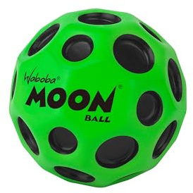 Sunflex® x Waboba® Moon Ball verde | palla per saltare | palla in gomma per saltare | palla da gioco | cratere per palla da gioco | facile da afferrare | Flummies per bambini | Bouncing Ball