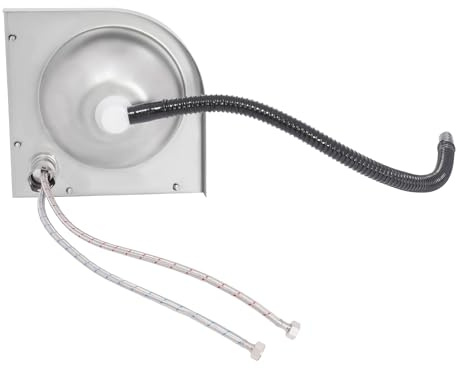 GUIAFUHYE Bathroom Sink Wall Mount Corner Small Sink,RV Stainless Steel Washbasin Sink, Bathroom Sink Wall Mount Corner Small Sink, Single Bowl Sink GR-S088