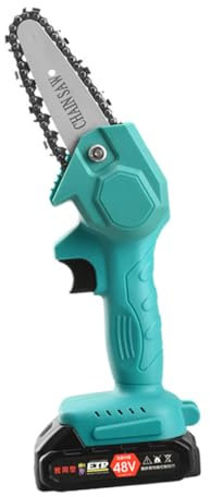 Toyvian Mini Tronçonneuse à Batterie Pour Branches Prise Ue Moteur Rechargeable