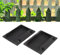 Ausla 40 Pcs Deck Railing Connectors Wood Post Brackets Nylon Rail Hardware Wooden Stair Fence Railings with Screws for Garden Fence Porch Pergola