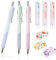 CRITIVE-SHOP 3 PCS Druckbleistifte Set, Drehbleistift 0,5 mm, Druckbleistifte mit 3 Radiergummis und 3 Minen, Druckbleistifte mit Gummis am Ende für Studenten zum Schreiben, Zeichnen, Skizzieren