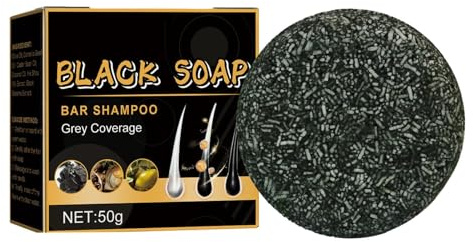 Soap Shampoing Solide Anti Cheveux Blanc Shampoing Solide Shampoing Savon Savon Reverse Grey Hair, Savon Couverture Pour Cheveux Gris Savon En Barre Compressé Assombrissant Les Cheveux