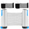 GBKDQQ Tischtennisnetz, 175 cm (max) Tischtennis Netz, Ausziehbares Mobiles Tischtennis Netz, 2 Ping Pong Ersatznetz, Einstellbare Anti Slip Klemmen, Reisehalter Ideal für Alle Arten von Tischen