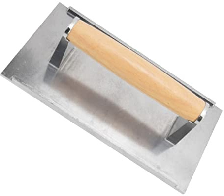 UKCOCO Prensa de Hamburguesas Rectangular de Aluminio con Mango de Molde para Carne Reutilizable Herramienta de Cocina para Aplastado y Formado de Hamburguesas