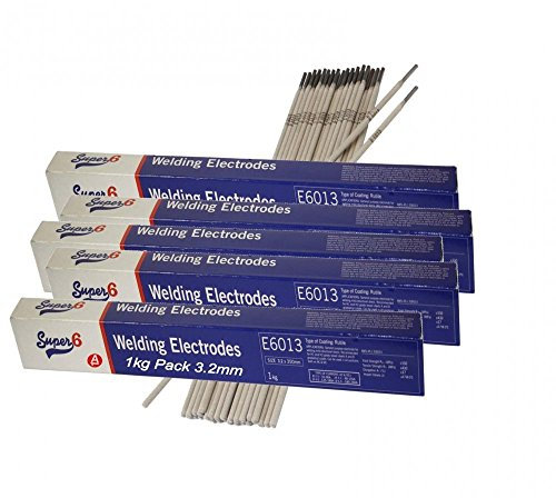 Arc Welding Welder Electrode Rod 5 Pack of 1 Kg Kilo Mild Steel 3.2 mm Type 6013