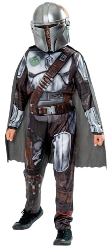 Rubies Official Disney Star Wars The Mandalorian Kids Costume, Kids Costume, L Size, Age 10-12 Years, Size 137-149 cm Halloween