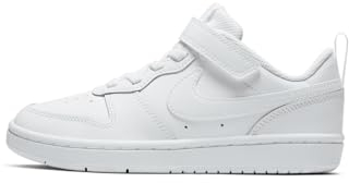 Nike Jungen Court Borough Low 2 (Psv) Sneaker, White/White-White, 31 EU