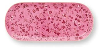 Pip Studio Jolie Flowers Pink Kuchenplatte 33,3x15,5cm