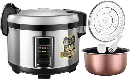 Commercial Large Rice Cooker - Thicken Non-Stick Inner Pot, Slow Cooker Function, Industrial Rice Cooker for Restaurants and Catering Services