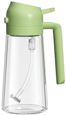 Oil Bottle Vinegar Dispenser Olive Oil Spray Is Suitable For Cooking Air Frying Grilling And Baking Oil Spray Bottle For Salad(Grün)
