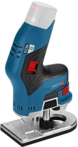 YQVEOT Fresadora de Madera Rebajadora Eléctrica, Recortadora Recargable sin escobillas, cortadora Ajustable de 12V for carpintería eléctrica de Litio, máquina ranuradora de Grabado