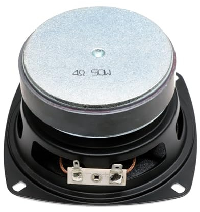 Studio Grade 4in Speakers Woofer Treble With Enhances Midrange Claritys And Heavy Duty Metal Motor Structure Compactly Bass