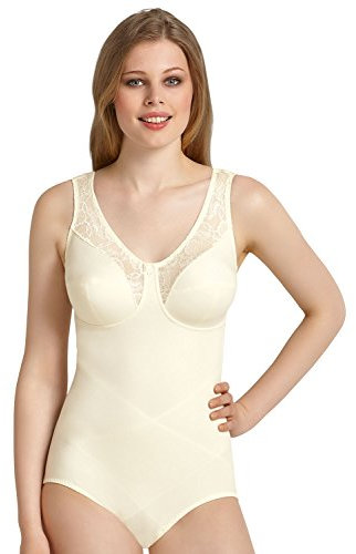 Anita Damen Komfort relief korselet mikroenergen Body, Champagner, 44 (90 C) EU