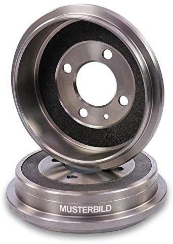 BESTPRICE 2x Bremstrommel Hinterachse Kompatibel mit A udi 50, 80, COUPE B2, SEAT AROSA, CORDOBA, IBIZA 2, TOLDEO 1, VW DERBY, GOLF 1, 2, JETTA 1, 2, PASSAT B1, B2, POLO 2, 3, SANTANA, SCIROCCO