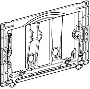 Geberit - Telaio Di Fissaggio, Per Pulsanti Geberit Della Linea Sigma (241.876.00.1)