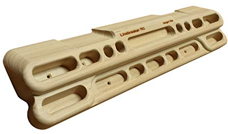 target10a Linebreaker PRO – Hangboard fürs Klettertraining & Bouldern | Trainingsboard mit App | Für Fortgeschrittene & Leistungskletterer