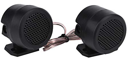Fydun Auto Lautsprecher 2 Stücke 12 V 500 Watt Auto Runde Super Power Lauter o Hochtöner Stereo Lautsprecher Einbau Set