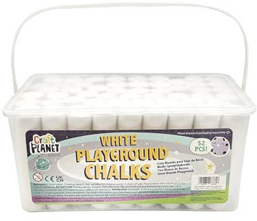 Craft Planet CPT 714105 Zeichenkreide, Weiß