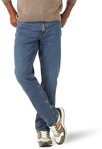Lee Pantalones Vaqueros de Ajuste Holgado para Hombre, 34 W/29 L, Noche Helada, 34W x 29L