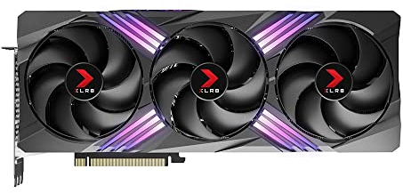 PNY GeForce RTX 4090 24GB XLR8 Gaming Verto Epic-X RGB Triple Fan Grafikkarte, Schwarz
