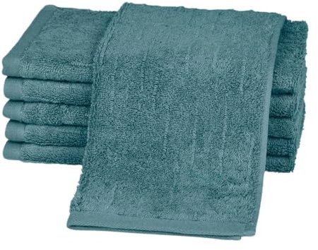 Ross Premium Uni Handtücher Boucle Petrol, Gästetuch 30x50 cm