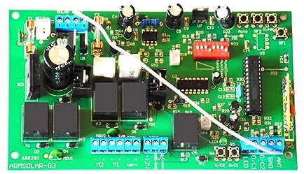 kit d'ouverture de portail électrique SW200D2S SW200D1 SW200D2 SW200D2L carte de commande de carte de remplacement for ouvre-porte pivotant DC12V(Kit 0)