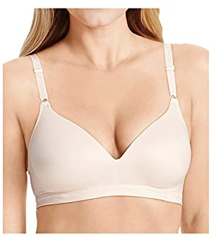 Warner'S Cloud 9 1269 Sujetador cómodo con Forro Ligero y sin Aros para Mujer, Sand Shell, 85B