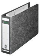 LEITZ Hartpappe-Ordner, 180 Grad, DIN A5 quer, 56 mm,schwarz 1 Stück