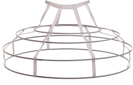 GRACEART Aro Falda Cesto Enaguas (Blanco)